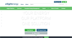 Desktop Screenshot of esightenergy.com