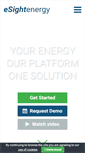 Mobile Screenshot of esightenergy.com