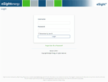 Tablet Screenshot of esight.esightenergy.com
